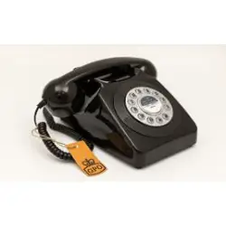KRONX  Telefon RETRO vintage CLASSIC black